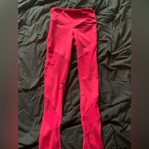 MESH PINK GYM LEGGINGS